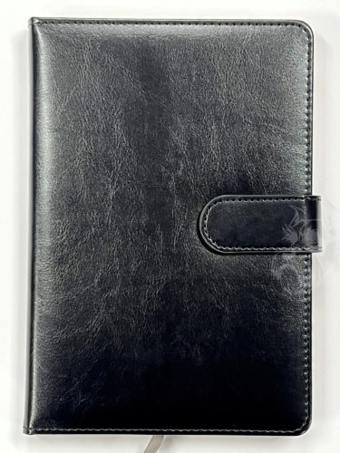 Notesz A5 mágneses fekete - 002-25