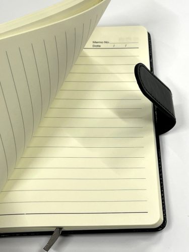 Notesz A5 mágneses fekete - 002-25