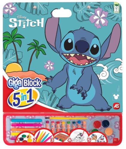 Giga kifestő készlet Stitch 5 in 1