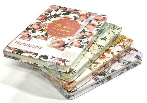 28- Notesz gumis A6 Flower - 14685-A6