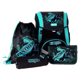 Iskolatáska szett 4 darabos Premium - Panther