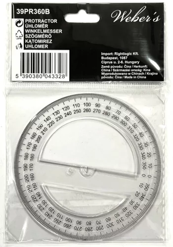 Szögmérő Weber's 360°