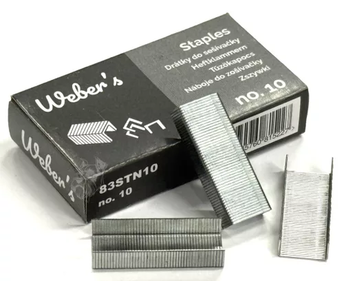 07- Tűzőkapocs Weber's No.10