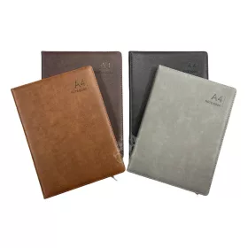 Notesz A/4 műbőr, 4 színben - 100-1