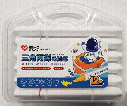 Akrilfilc Aihao 12 darabos dekor marker - PM5620-12