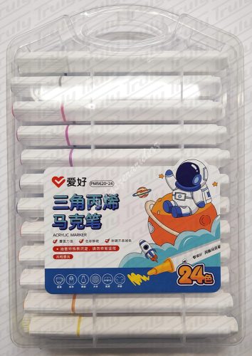 Akrilfilc Aihao 24 darabos dekor marker - PM5620-24