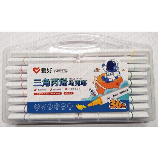 Akrilfilc Aihao 36 darabos dekor marker - PM5620-36