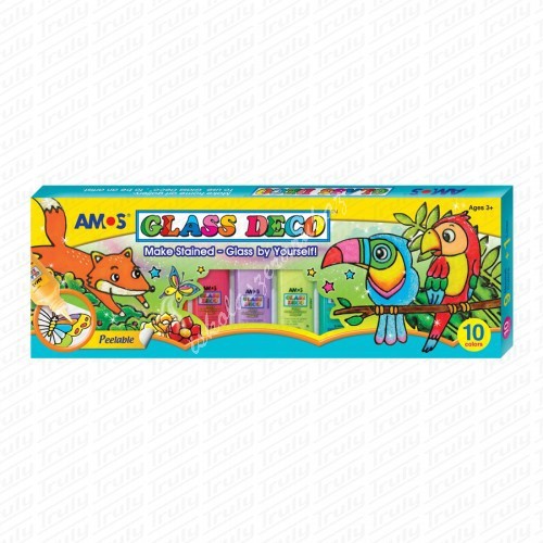 Amos 10-es üvegfesték szett 22 ml. 