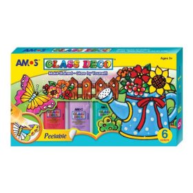 Amos 6-os üvegfesték szett 22 ml. 