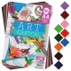 30- Dekorkarton ART A4, 250 gr 10 lapos 