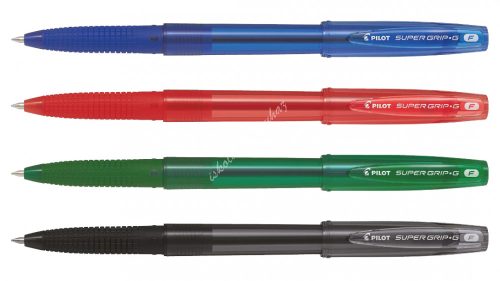 Pilot Super Grip kupakos golyóstoll - 4 színben