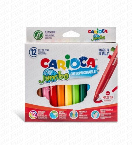 Carioca Jumbo filctoll készlet (12db) - 40569