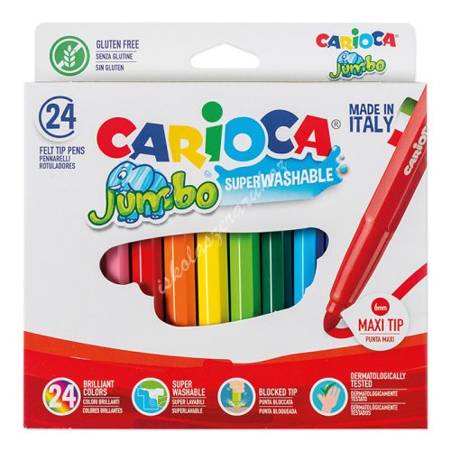 Carioca Jumbo filctoll készlet (24db) NEW - 40570