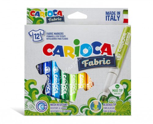 Carioca textilfilc 12 darabos 40957