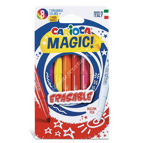 Carioca Magic radírozható filctoll készlet (8db) - 41239