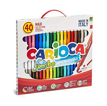 Carioca Jumbo filctoll készlet (40db) - 41257