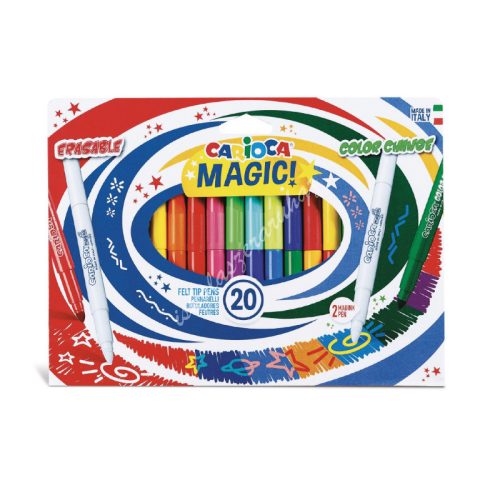 Carioca varázsfilc készlet (9+9+2) - 41369