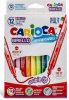 Carioca Birello kétvégű filctoll készlet (12db) - 41457