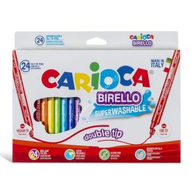   Carioca Birello kétvégű filctoll készlet (24db) NEW - 41521