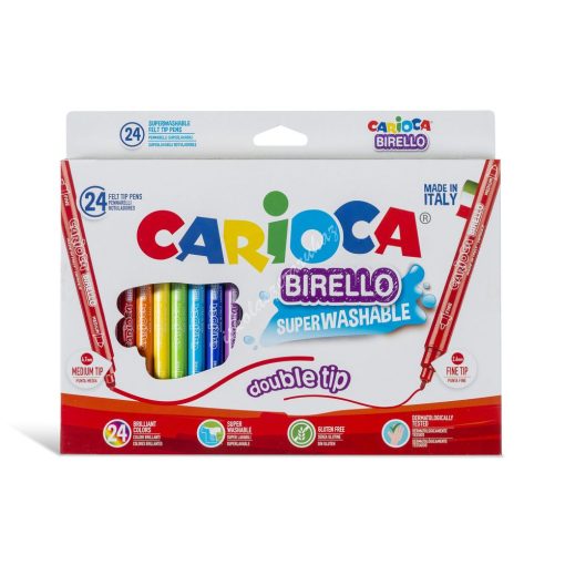 Carioca filc Birello kétvégű 24 darabos NEW 41521