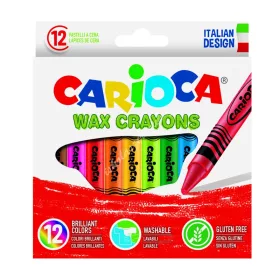 Carioca zsírkréta 12 darabos vékony 42365