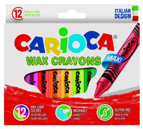Carioca zsírkréta 12 darabos vastag 42369