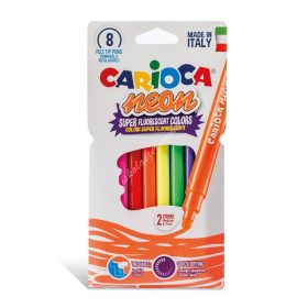 Carioca Neon filctoll készlet (8db) - 42785