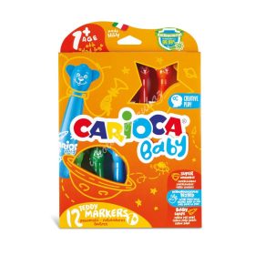 Carioca Baby Teddy filctoll készlet (12db) - 42816
