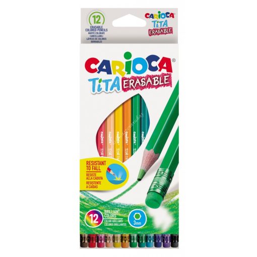 Carioca színes 12 darabos radíros 42897