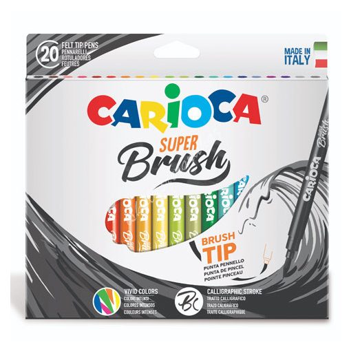 Carioca filc ecsetes Super Brush 20 darabos 42968