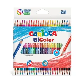 Carioca BiColor kétvégű színes ceruza (24db) - 43031
