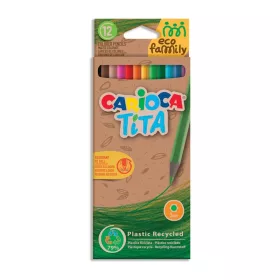   Carioca Eco Family Tita színes ceruza készlet (12db) - 43097