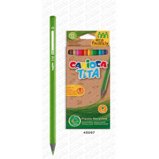 Carioca eco family Tita színes ceruza 12-es készlet 43097