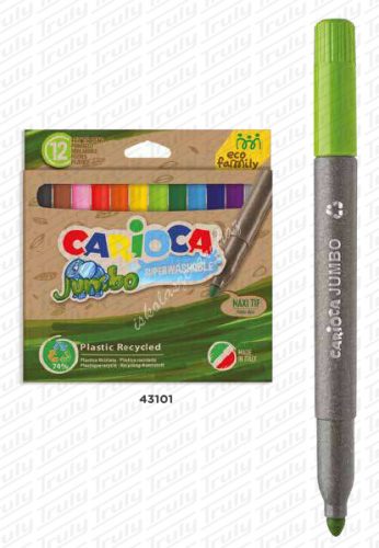 Carioca Eco Family Jumbo filctoll készlet (12db) - 43101