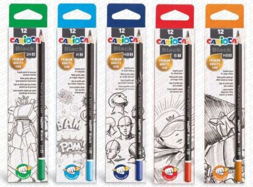Carioca grafitceruza HB, B, 2B, H, 2H