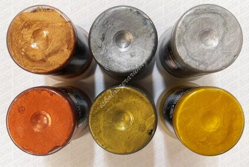 Carioca tempera 6 darabos 25 ml. Metál KO026