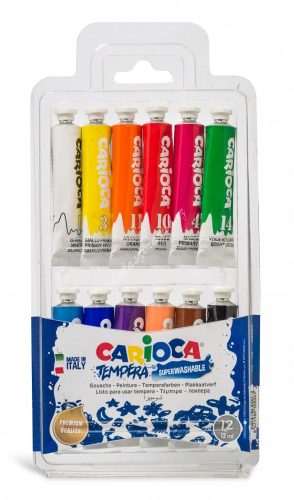 Carioca tempera 12 darabos 12 ml. KO116