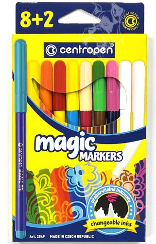 Centropen varázsfilc színváltós/radíros (10db) - 2549