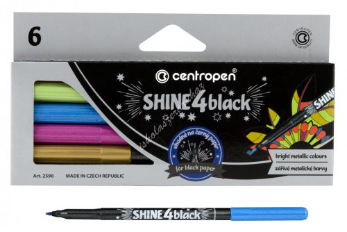 Centropen filctoll készlet anti-stressz 6db 2590/6
