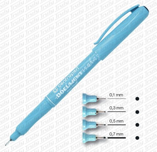 Centropen Document műszaki tusfilc 4 méretben 2631