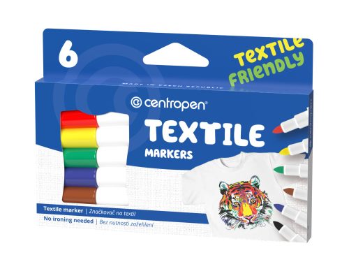Centropen textil filc 6 darabos készlet 2739
