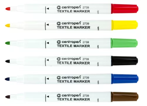Centropen textil filc 6 darabos készlet 2739