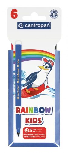 Centropen Rainbow Kids filctoll készlet (6db) -  7550/06