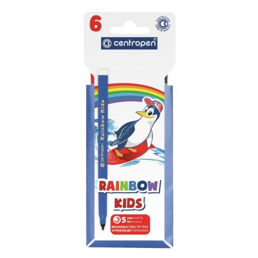 Centropen filc Rainbow Kids 6 darabos 7550/06