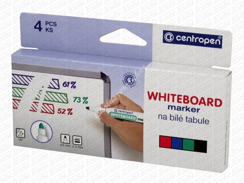 Centropen táblaíró filc 4 darabos szett 8559