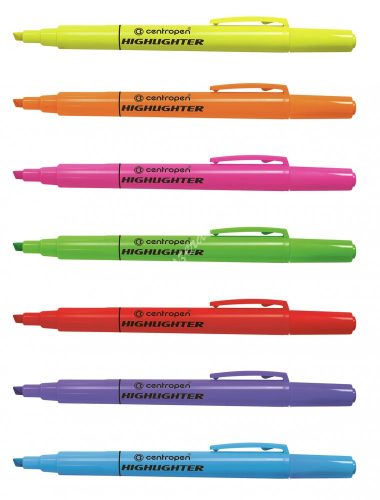 Centropen szövegkiemelő vékony 8722