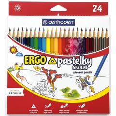 Színes ceruza Centropen 24 darabos - 9521/24