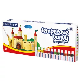 21- Tempera tubusos Centropen 12 x 12 ml - 9550/12