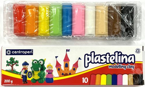 Gyurma Centropen színes 10 darabos, 200 gr - 9560