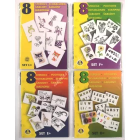 Centropen sablon fújós filchez 4 féle mintával